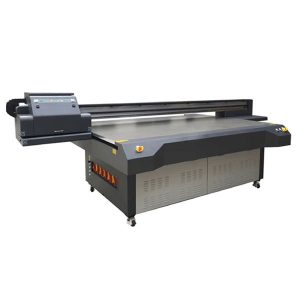 LED-Flachbett-Druckermaschine über Handwerksglas